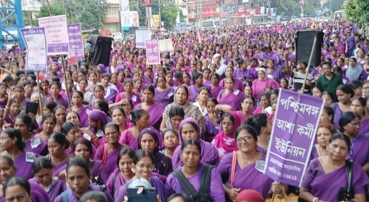 ভাতাবৃদ্ধির ঘোষণায় খুশি আশা কর্মীরা, আজ বৈঠক স্বাস্থ্যভবনে