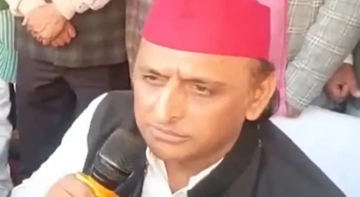 উত্তরপ্রদেশের কনৌজে গেলেন সপা প্রধান অখিলেশ যাদব