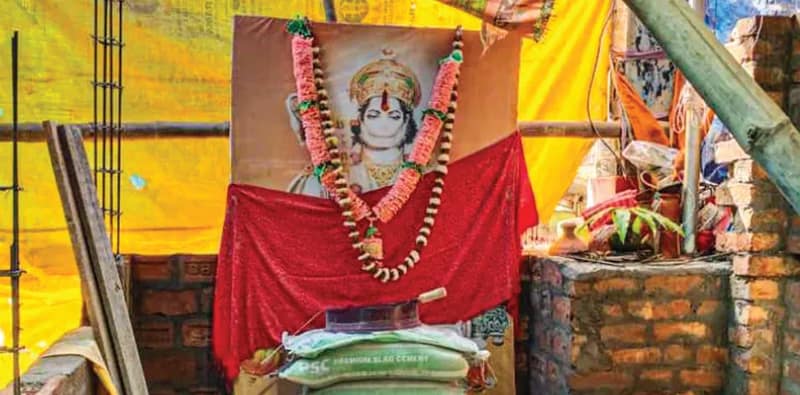 বিড়ায় হনুমান মন্দির নির্মাণে বাধা দিচ্ছেন  বিজেপি নেতা, অভিযোগে সরব এবিভিপি