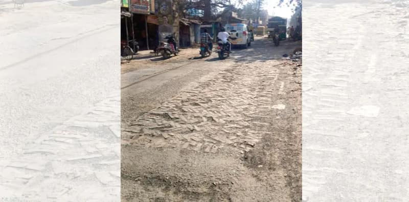 গুরুদুয়ার থেকে চড়িয়াল সেতু পর্যন্ত রাস্তার ভগ্নদশা, তীব্র দুর্ভোগ জনতার