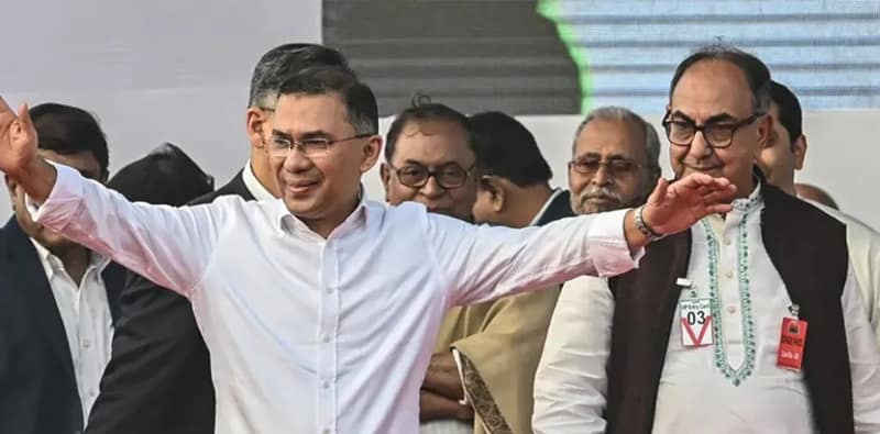 বাংলাদেশ নির্বাচন: ঢাকা-১৭ এবং বগুড়া-৬ দুই আসনেই জয়ী বিএনপি সভাপতি তারেক রহমান