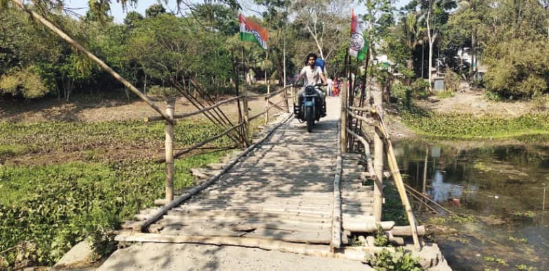 বাগদায় নয়া দুই সেতুর শিলান্যাস