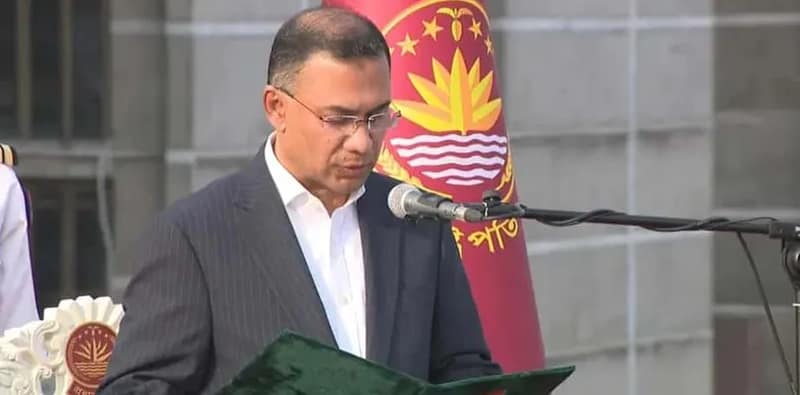প্রধানমন্ত্রী হিসেবে শপথ নিলেন তারেক, ৫০ জনের মন্ত্রিসভায় স্থান পেলেন ৩ জন মহিলাও
