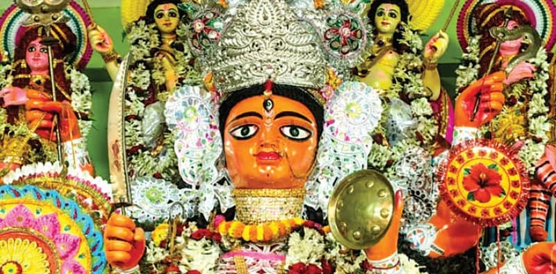১৭৫ বছরের ঐতিহ্য মেনে বিন্ধ্যবাসিনী পুজো, আমতার রসপুরে সাজ সাজ রব