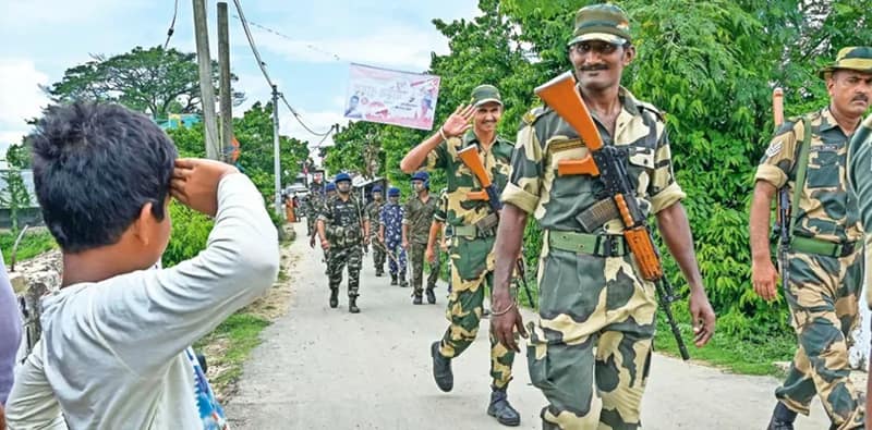 মার্চে রাজ্যে আসছে ৪৮০ কোম্পানি কেন্দ্রীয় বাহিনী, বিজ্ঞপ্তি জারি স্বরাষ্ট্র মন্ত্রকের