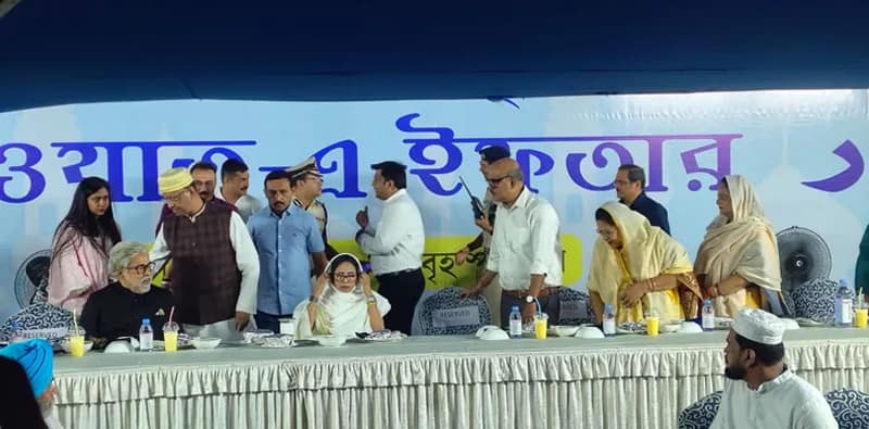 পার্কসার্কাসে এলেন মুখ্যমন্ত্রী মমতা বন্দ্যোপাধ্যায়