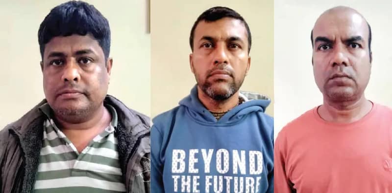 রাশিয়ায় চাকরি দেওয়ার নামে প্রতারণা, ধৃত তিন