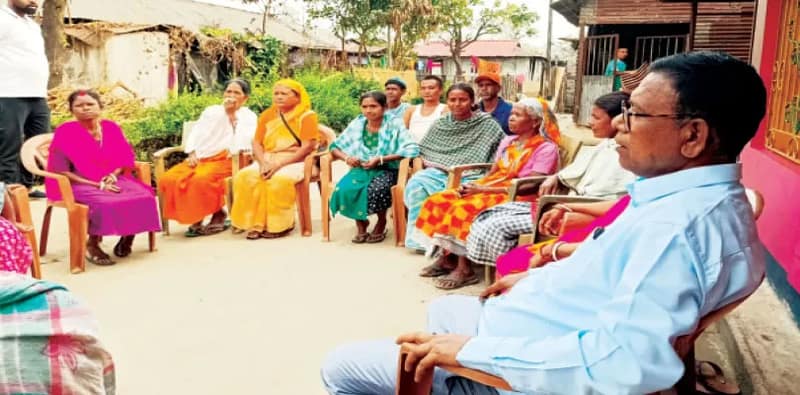 ছুটির দুপুরে রাঙামাটি চা বাগানে অন্য মেজাজে জনসংযোগে ‘ভাইয়া’ বুলুচিক
