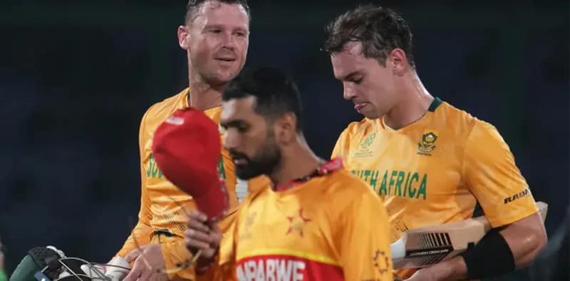 জিম্বাবোয়েকে সহজেই হারাল দক্ষিণ আফ্রিকা