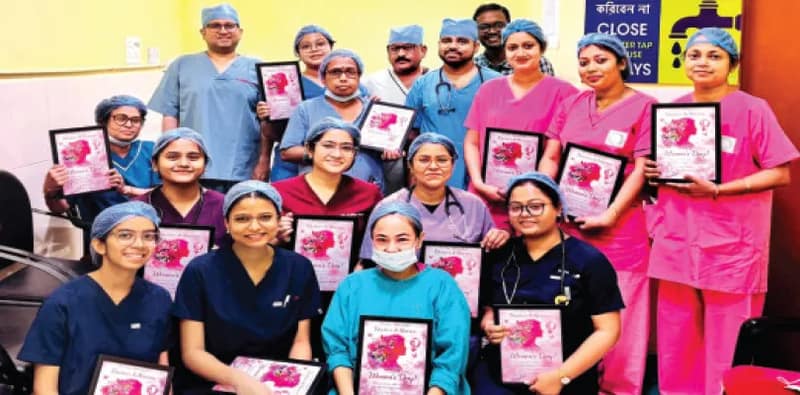 নারী দিবস উপলক্ষ্যে  ১১ জনের ব্রেস্ট সার্জারি মেডিকেলে