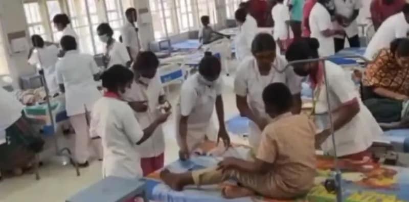 কোয়েম্বাটুরের সরকারি স্কুলে খাবারে টিকটিকি, অসুস্থ হয়ে হাসপাতালে ভর্তি ৩৪ জন পড়ুয়া