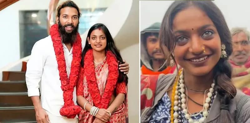 পুলিশি নিরাপত্তায় বিয়ে হল ‘কুম্ভগার্ল’ মোনালিসার