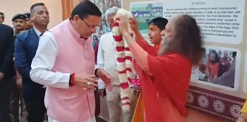 ঋষিকেশ গেলেন উত্তরাখণ্ডের মুখ্যমন্ত্রী পুষ্কর সিং ধামি