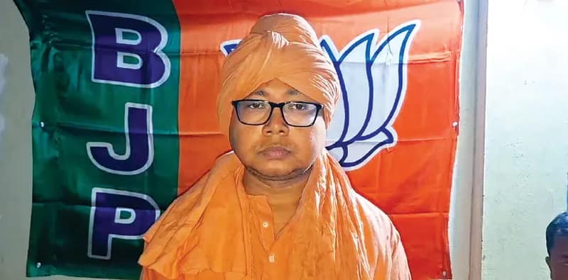 কালিয়াগঞ্জে বিজেপির বাজি উত্পল মহারাজ