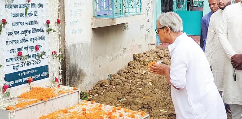বগটুইয়ে বিজেপি নেই, শহিদ দিবসে শ্রদ্ধা তৃণমূলের