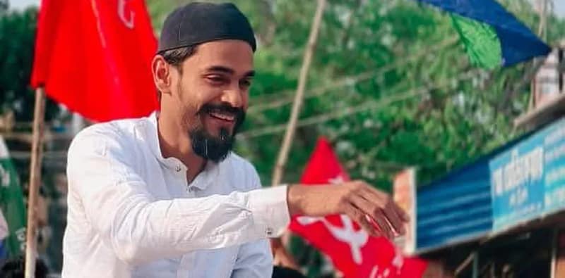 আইএসএফ এর প্রার্থী ঘোষণা হওয়ার পর প্রচারে নৌশাদ সিদ্দিকি