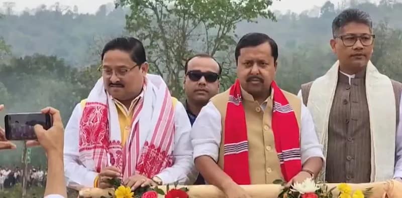 অসমে ভোটপ্রচারে বিজেপির জাতীয় সভাপতি নীতিন নবীন