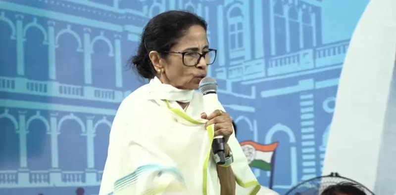 ঝড়-বৃষ্টির মুখে জরুরি অবতরণ মমতা বন্দ্যোপাধ্যয়ের হেলিকপ্টারের, দুর্যোগের মধ্যেই সড়ক পথে গেলেন নবগ্রামের সভায়