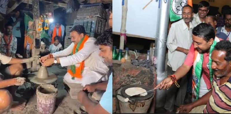 তৃণমূলের রুটি ‘ফাইন’, গলে পাঁক বিজেপির ভাঁড়
