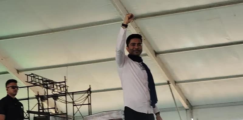 বারাবনির জনসভায় অভিষেক বন্দ্যোপাধ্যায়