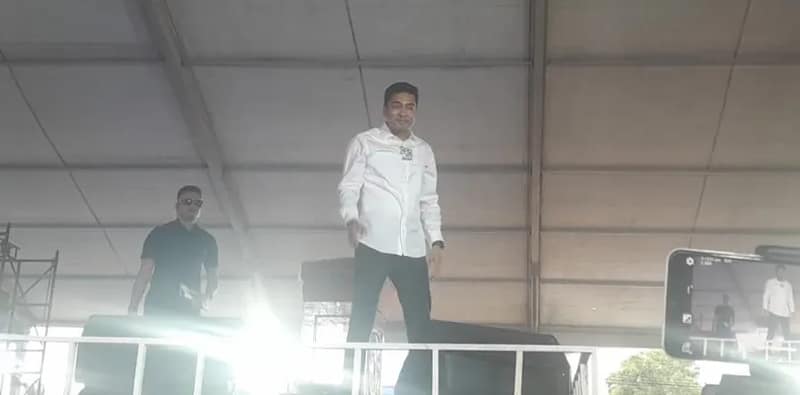 রায়নায় সভায়  অভিষেক বন্দ্যোপাধ্যায়