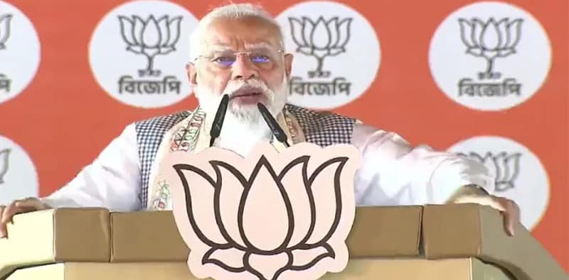 বাংলায় পরিবর্তন হচ্ছেই : প্রধানমন্ত্রী নরেন্দ্র মোদি