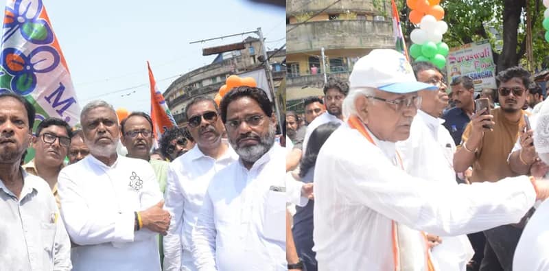 মনোনয়ন জমা দিলেন তৃণমূল কংগ্রেসের শোভনদবে চট্টোপাধ্যায় ও দেবাশিস কুমার