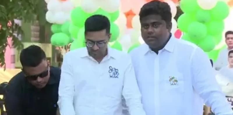 মেমারিতে অভিষেক বন্দ্যোপাধ্যায়ের রোড শো