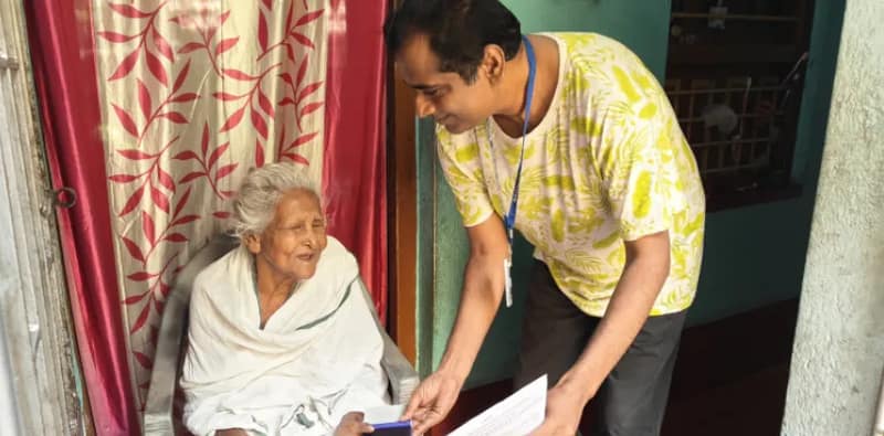 তারকেশ্বর বিধানসভায় বাড়ি বসে ভোট দেবেন ১৯ শতায়ু