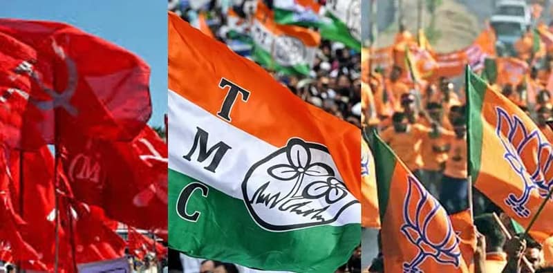 পয়লা বৈশাখে গলসিতে জনসংযোগে সমস্ত দলের প্রার্থীরা