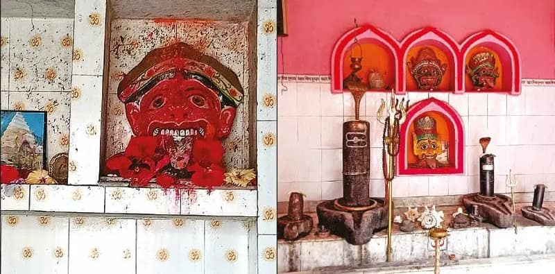 নববর্ষে দেখা হয় বুড়ি ও চামুণ্ডা মায়ের