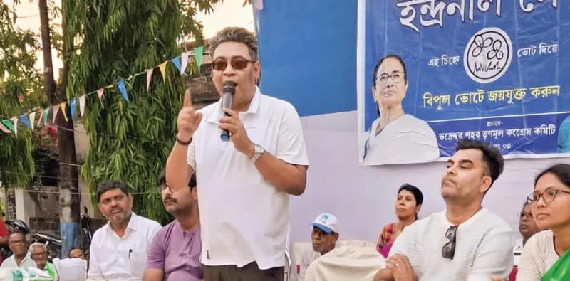 আমজনতার সংলাপেই ফুটছে ঘাসফুল, ব্যবধান বাড়ানোর লড়াই ইন্দ্রনীলের