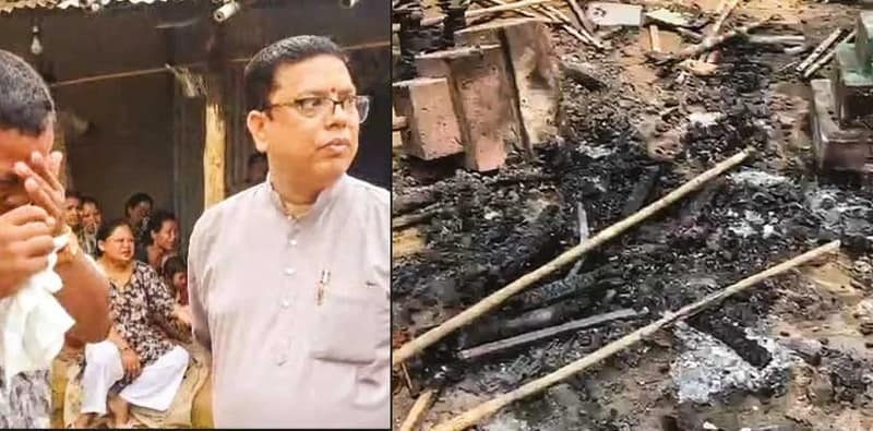 দুই শরিক দলের লড়াই: ভোট পরবর্তী হিংসা চরমে ত্রিপুরায়