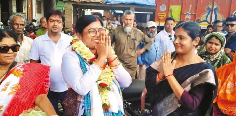 ৫০ হাজারে জেতার টার্গেট, জোর প্রচারে স্বরূপনগরের তৃণমূল প্রার্থী
