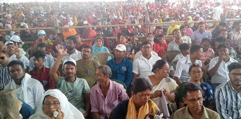 নন্দীগ্রামে অভিষেক বন্দ্যোপাধ্যায়ের সভায় উপচে পড়া ভিড়