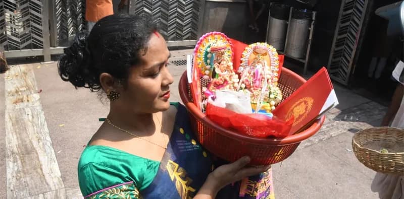 কালীঘাট মন্দিরে অক্ষয় তৃতীয়া উদযাপন