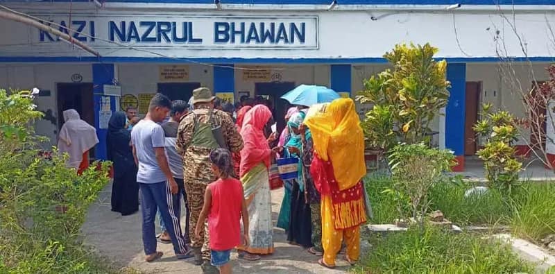 পূর্ব নেদিনীপুরে সকাল ৯টা পর্যন্ত প্রদত্ত ভোটের হার ১৬.৩২ শতাংশ