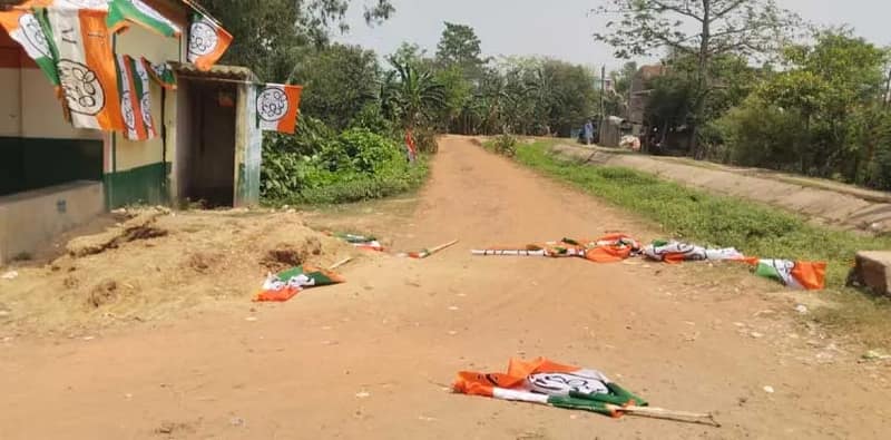 কোতুলপুরের যমুনা গ্রামে কেন্দ্রীয় বাহিনীর বিরুদ্ধে মারধর ও ভাঙচুরের অভিযোগ