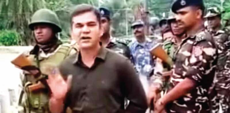 তল্লাশির নামে বাড়িতে ঢুকে মহিলাদের হেনস্তা, নেতৃত্বে কমিশনের পর্যবেক্ষক, অভিযোগ তৃণমূলের