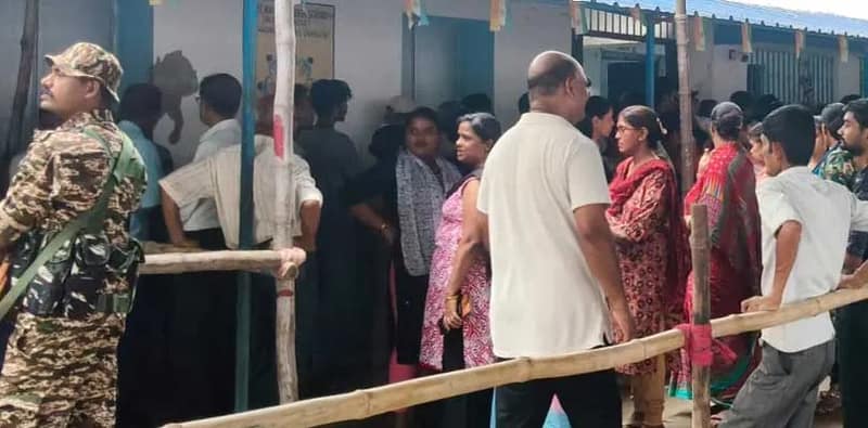 নদীয়া জেলায় ১১ টা পর্যন্ত ৩৮.৮১ শতাংশ ভোট পড়েছে