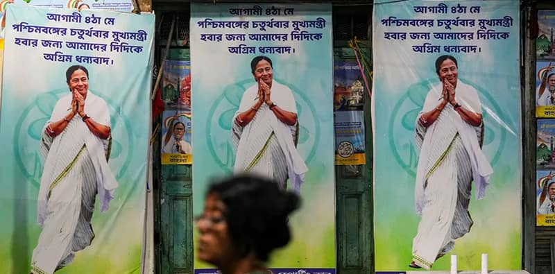 প্রথম রাউন্ড শেষে বিপুল ভোটে এগিয়ে মমতা বন্দ্যোপাধ্যায়