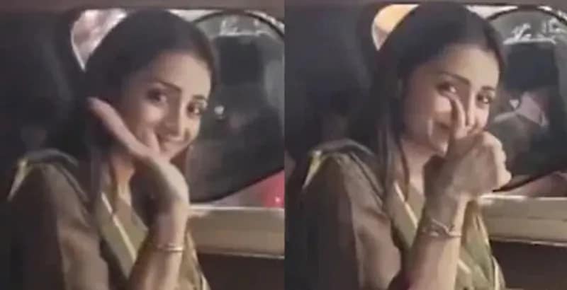 জন্মদিনে বিজয়ের বাড়িতে অভিনেত্রী তৃষা