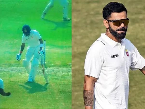 রঞ্জিতে ফিরে ব্যর্থ কোহলি, হতাশ হয়ে মাঠ ছাড়লেন অনুরাগীরা