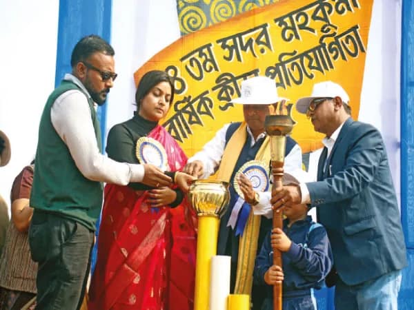 সদর মহকুমাস্তরের বার্ষিক ক্রীড়া প্রতিযোগিতা ঘিরে উন্মাদনা তুঙ্গে