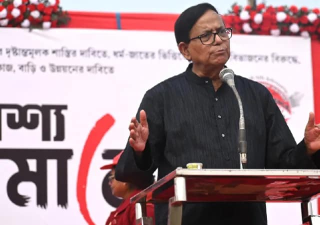 রাসমেলা মাঠে সিপিএমের প্রকাশ্য সম্মেলন