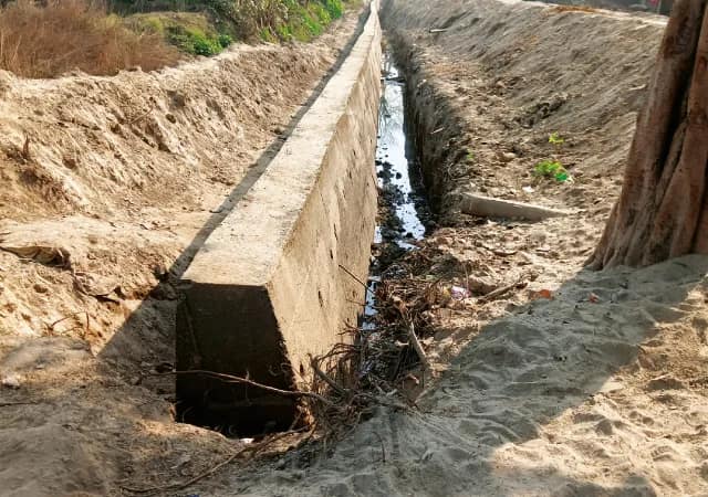 সাগরপাড়ার সীমান্তে ফেন্সিংয়ের কাজ শুরু