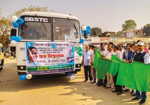 লাভপুর-আসানসোল রুটে এসবিএসটিসির বাস চালু