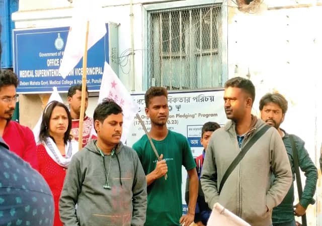 কৃষক ভবনের মেসে ঠাঁই নেই এসএফআই কর্মীর!