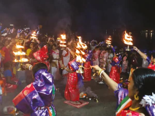 পুণ্যার্থীদের ভিড়, শুরু ত্রিবেণীর মিনি কুম্ভ