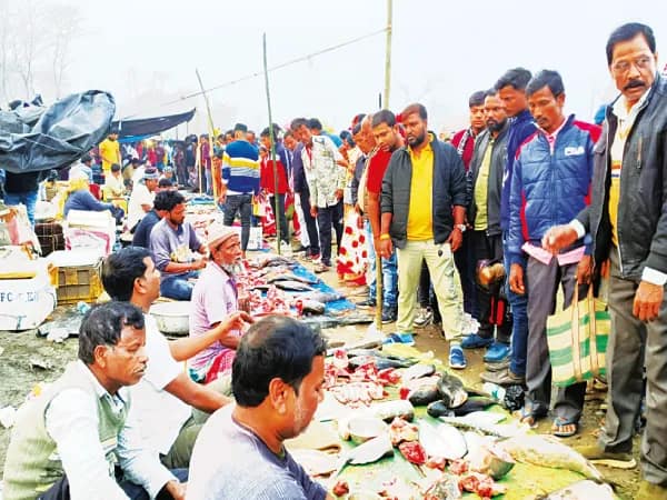&lsquo;পুণ্যলাভের&rsquo; আশায় শতাব্দী প্রাচীন দলুয়া মেলায় ভিড়, স্নান সেরে মাছ কিনে বাড়ি ফিরলেন পুণ্যার্থীরা
&nbsp;